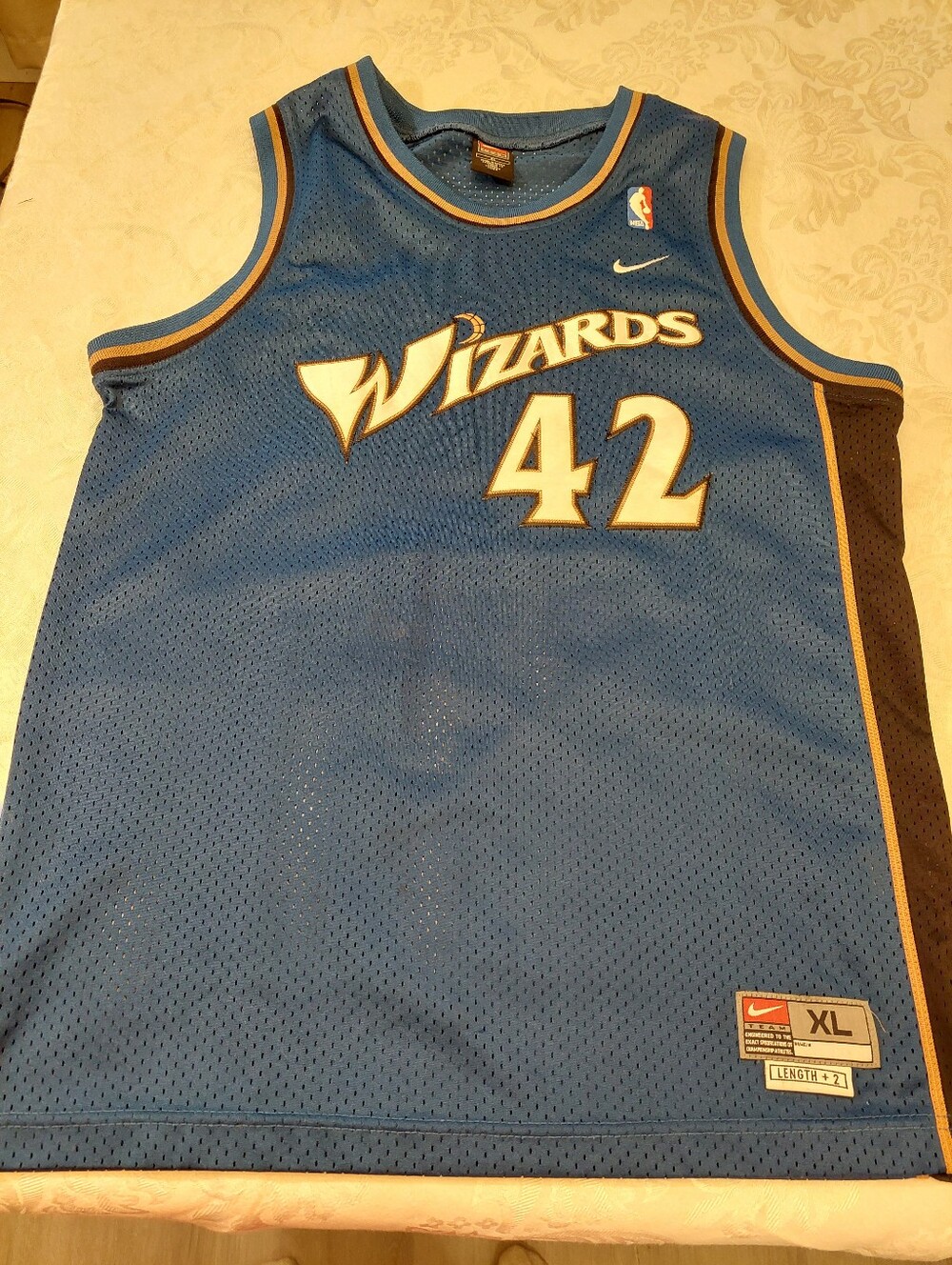 NBA Washington Wizards Jerry Stackhouse #42 Nike Jersey.